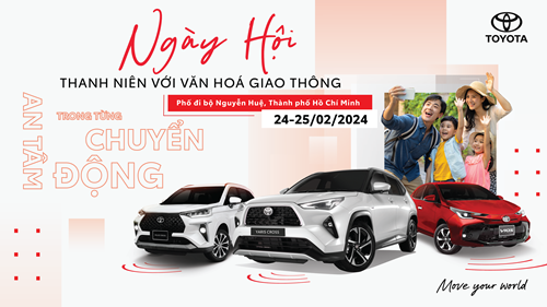 Chương trình Ngày hội thanh niên 2024 x Toyota Việt Namss