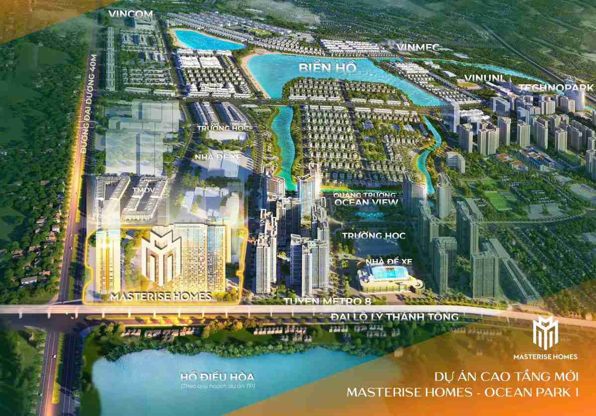 Vị trí Masteri LakeSide