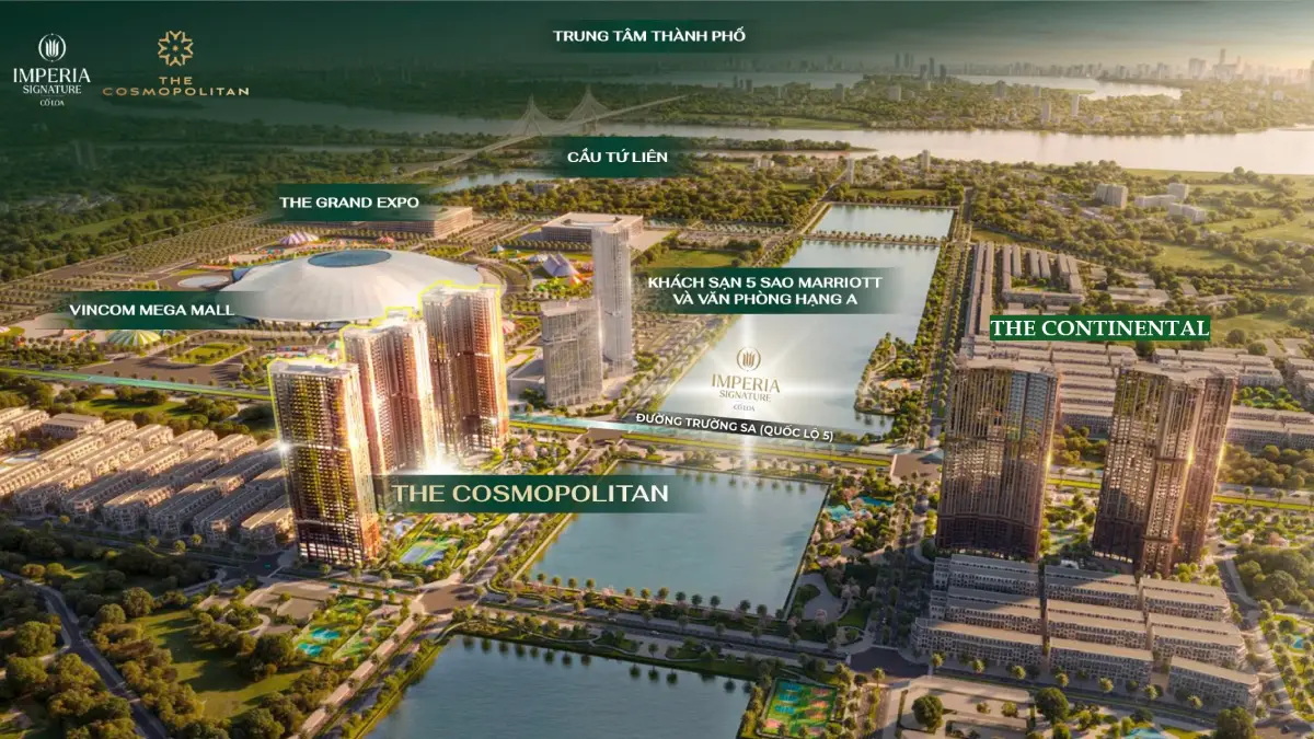 Imperia Signature Cổ Loa - một dự án đẳng cấp nằm tại lõi đô thi Global Gate Đông Anh