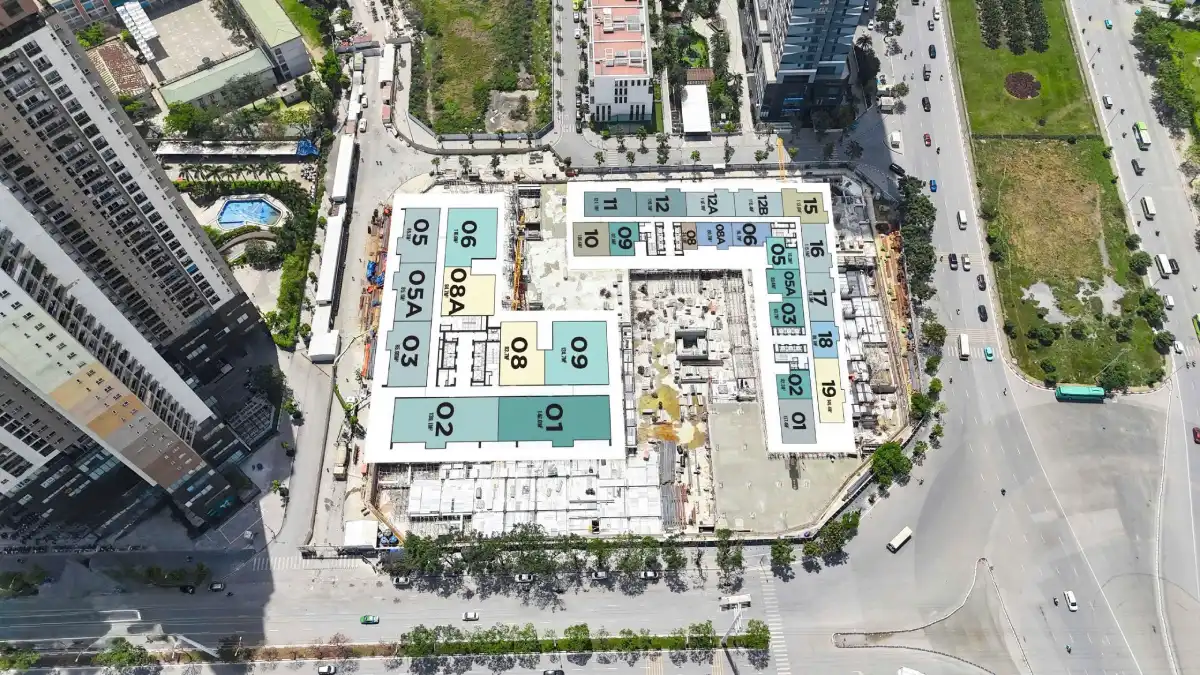 Mặt bằng The Matrix One Premium