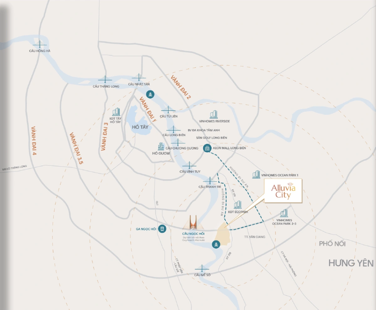 Vị trí Alluvia City