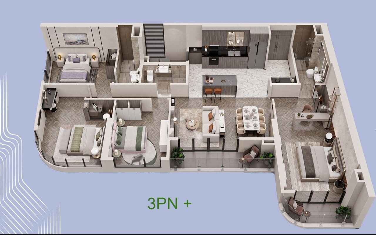 CĂN 3PN +