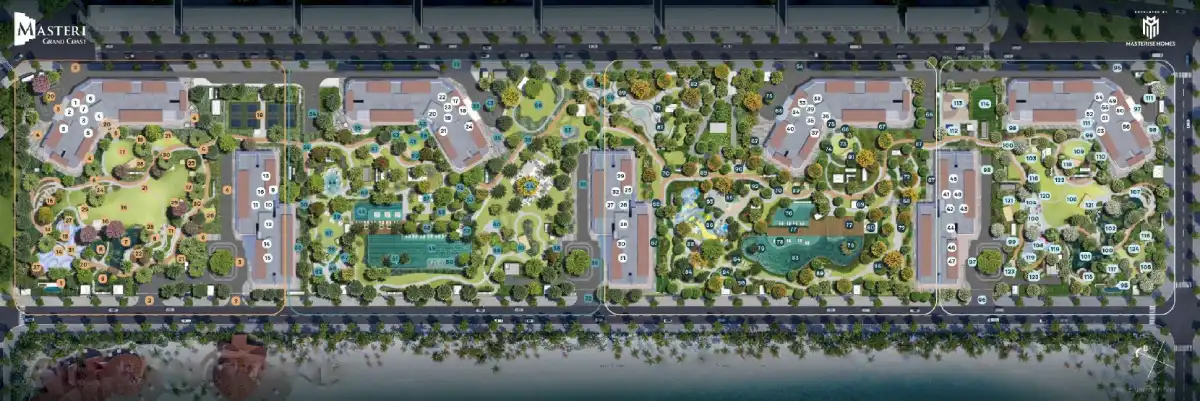 Mặt bằng Masteri Grand Coast