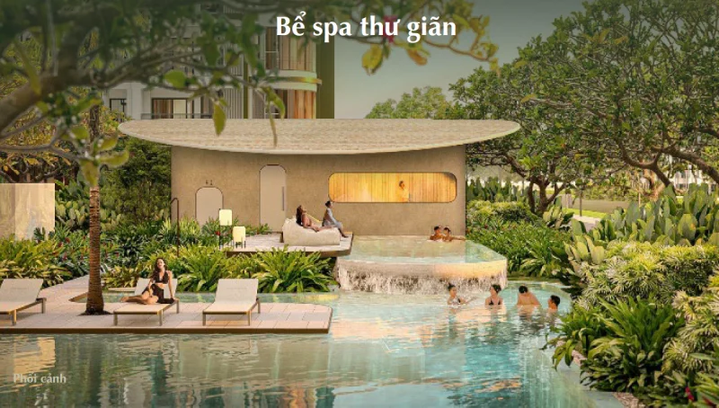 Bể Spa thư giãn