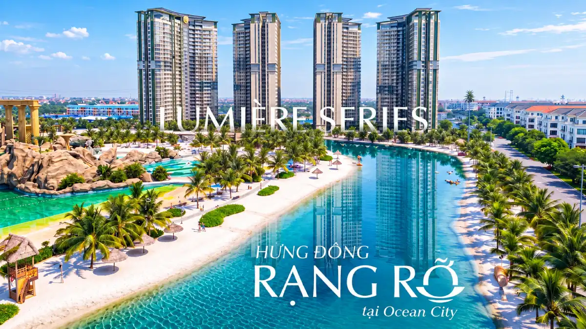 Quy Hoạch LUMIÈRE Ocean Crest: Mặt Bằng Tổng Thể 4 Tòa