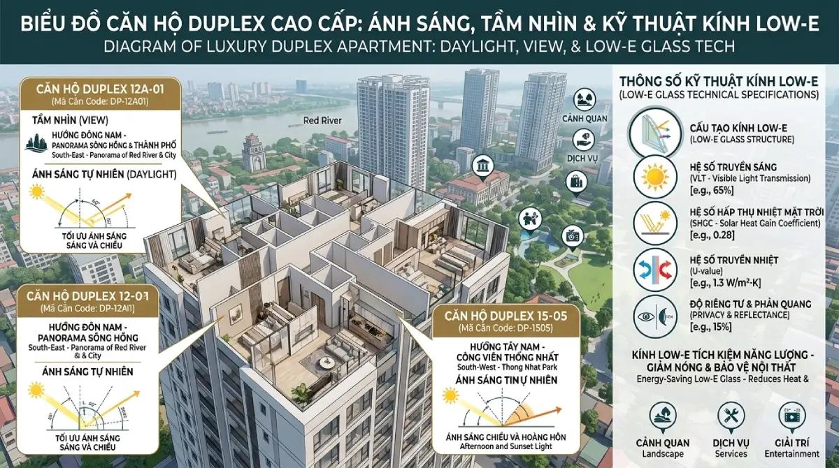 Ánh sáng, tầm nhìn và sự riêng tư: những yếu tố cần kiểm tra tại căn thực tế