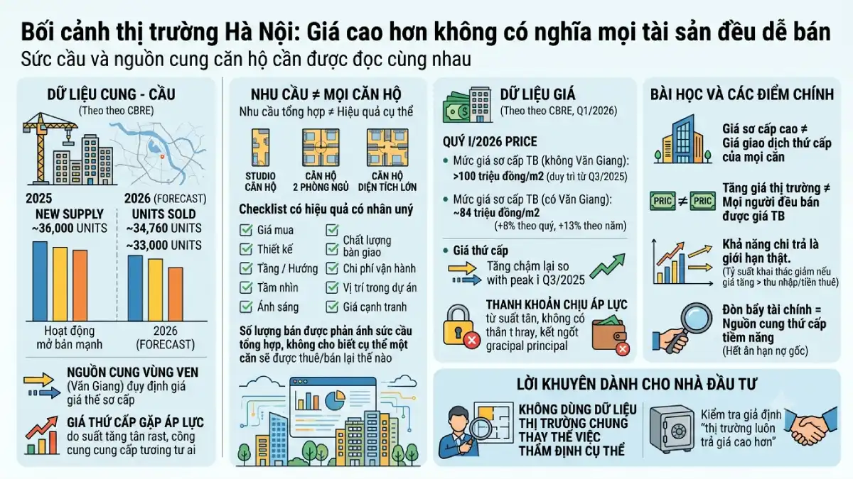 Bối cảnh thị trường bất động sản Hà Nội 2026

