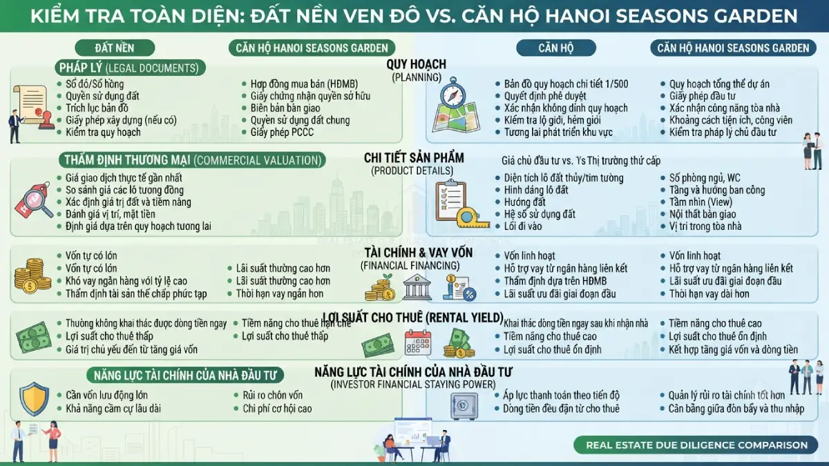 Danh mục thẩm định trước khi mua