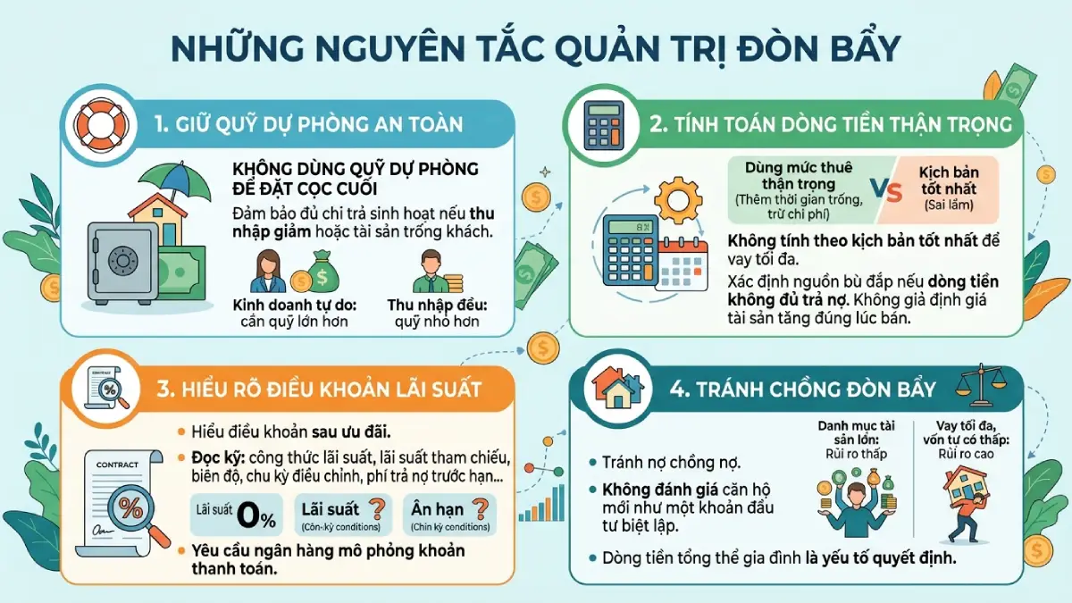 Những nguyên tắc quản trị đòn bẩy