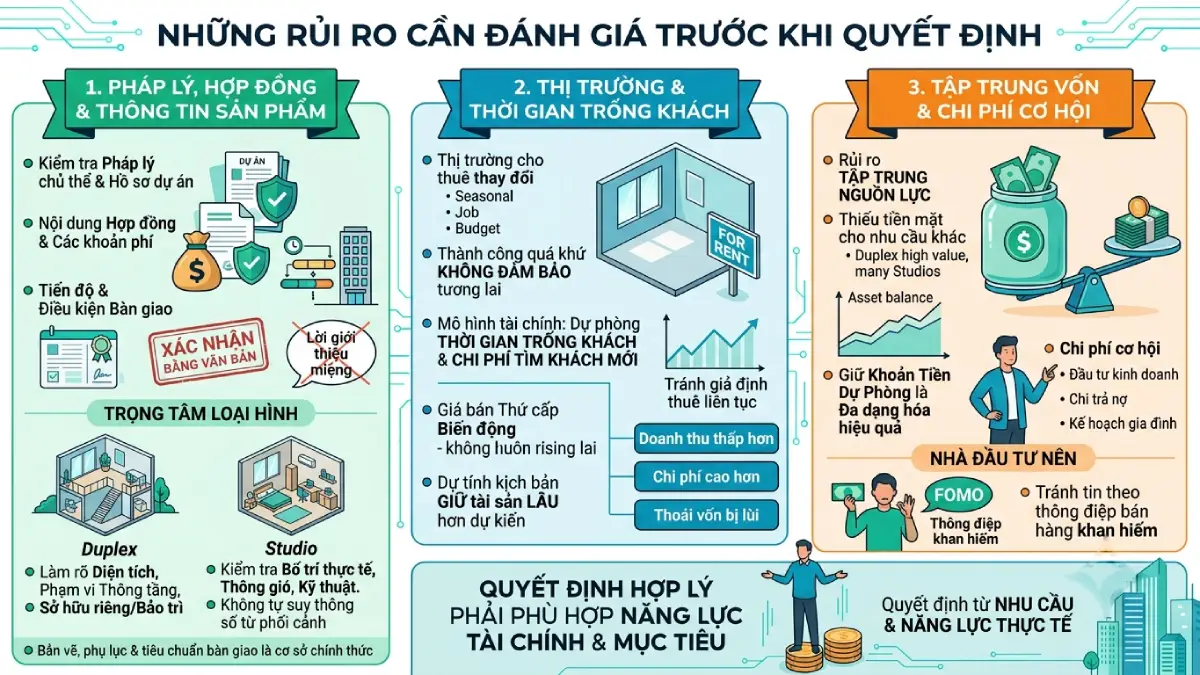 Những rủi ro cần tránh khi trước khi quyết định mua căn Duplex