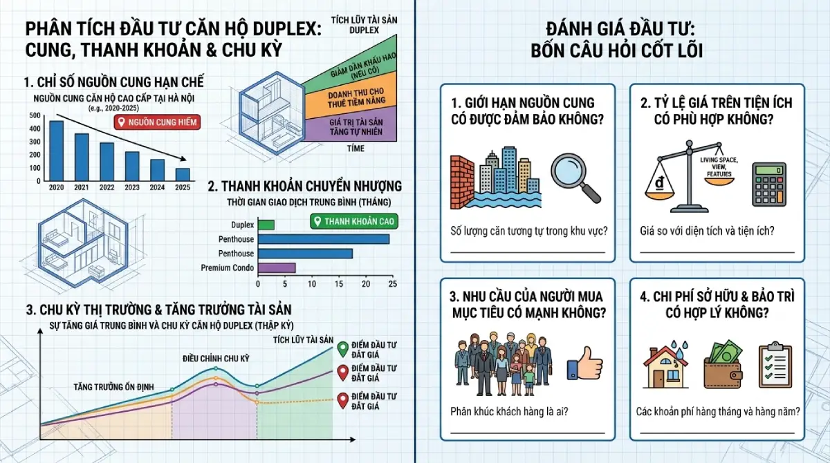 Có nên đầu tư căn hộ Duplex