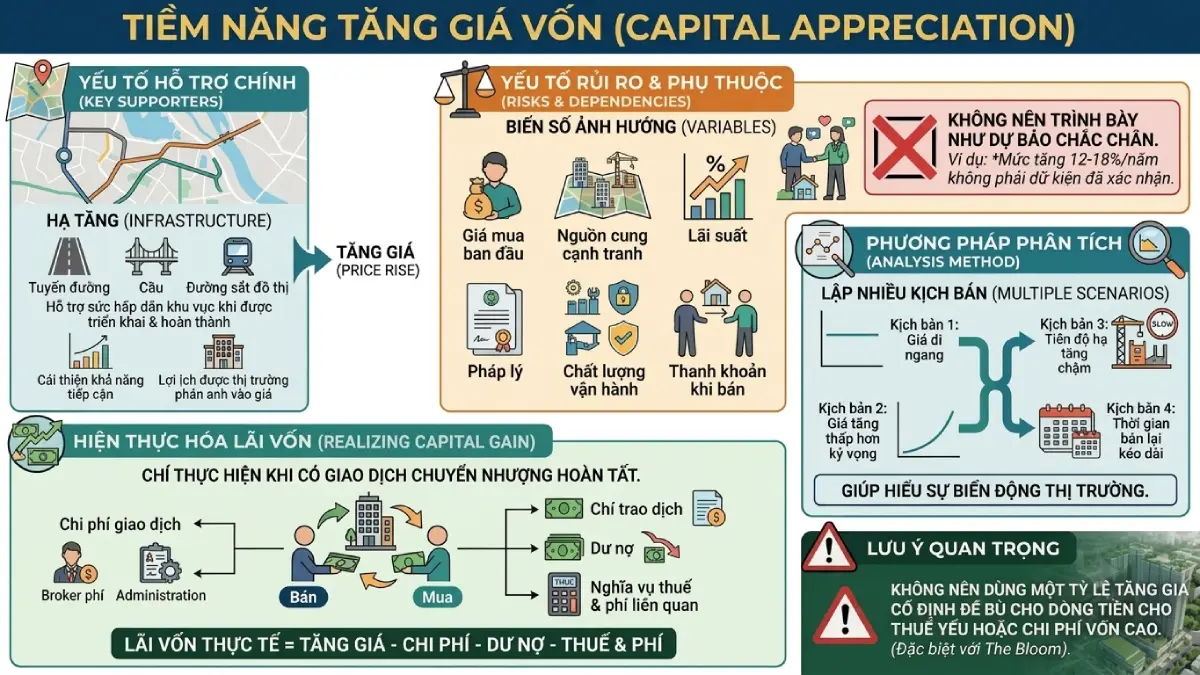 Tiềm năng tăng giá vốn (Capital Appreciation)