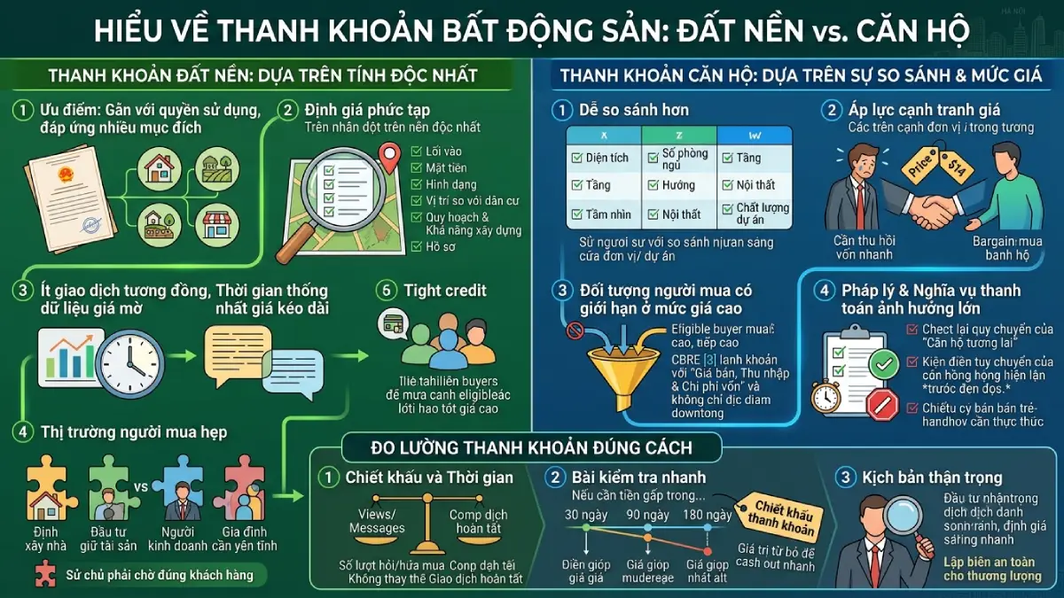 Tính thanh khoản của bất động sản