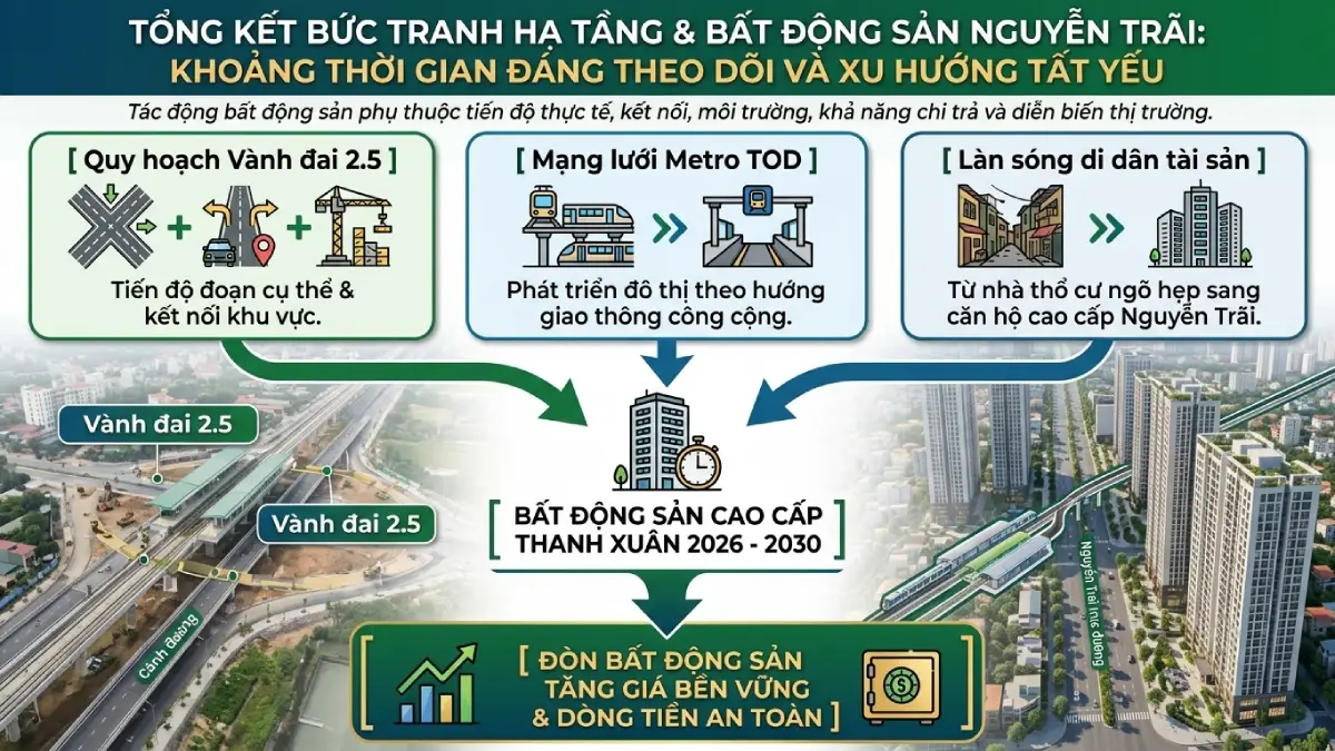 Tổng kết bức tranh hạ tầng & bất động sản