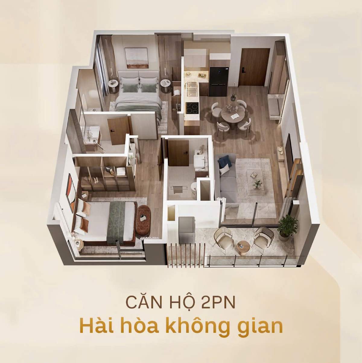 Căn Hộ 2PN